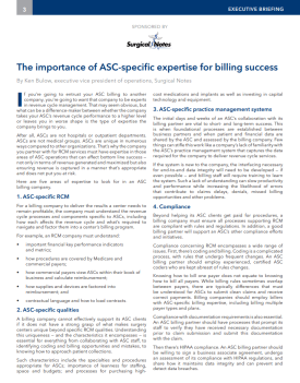 ASC Revenue Cycle Key Performance Indicators to Monitor